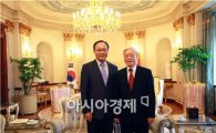 성완종 경남기업 회장, 베트남 공산당 서기장과 경제협력방안 논의