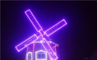 [포토]곡성심청축제장에 화려하게 빛나는 “풍차” 