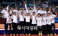 [포토]男 농구대표팀,'12년만에 아시아 정상 탈환'
