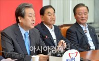 김무성 "공무원연금개혁, 시기가 중요하나…왜 靑과 싸움 붙이나"