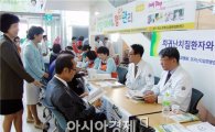 전남대병원 ‘천사데이’ 간호봉사 활동 펼쳐