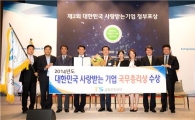 교통안전공단, 사랑받는 기업 정부포상서 국무총리 표창