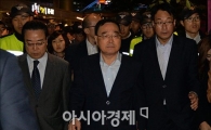 [포토]사고현장 찾은 정홍원 총리