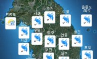 [내일날씨]전국 흐리고 비…서울·경기 늦은 오후 그쳐