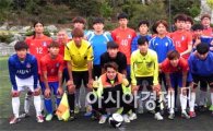 호남대 해트트릭사업단, 장애우축구단 초청 재능기부
