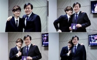 손석희-서태지, 절대 동안 소유자들의 다정 '인증샷' 공개…'뱀파이어' 외모에 '눈길'
