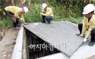 [포토]광주시 북구, 지하 환기구 안전점검 실시