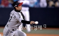 [포토]역투하는 LG 선발 우규민