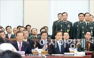 [포토]의원들 질의 듣는 한민구 국방장관
