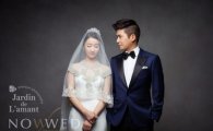 홍경민, 11월2일 결혼…웨딩화보 공개, 예비신부 단아한 매력 '물씬' 