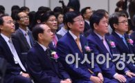 [포토]공공기관 채용정보 박람회 찾은 최경환 부총리