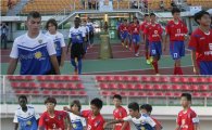 동국제약, 해외경기 출전 유소년축구팀에 구급약품 지원 