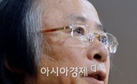 [포토]눈시울 붉어진 이주영 장관 