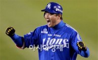 [포토]포효하는 채태인, '선취 2타점이야!'