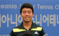 테니스 정윤성, 서귀포 Jr 챔피언십 '2연속 우승'