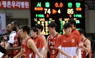 [포토]KGC,'연패탈출 성공이야'
