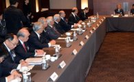[포토]윤상직 장관, 일본 경제단체연합회 간담회 참석