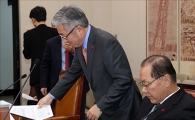 [포토]국회 교문위 출석한 김종덕·황우여 장관