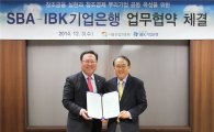 IBK기업銀, 서울산업진흥원과 중소벤처기업 육성 MOU