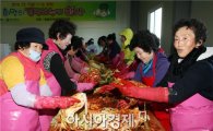 함평군 여성단체협의회, 희망의 김장김치 나누기 행사 개최