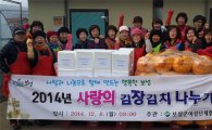 보성군여성단체협의회, 사랑의 김치 나누기