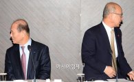 [포토]국민연금 기금운영위 참석한 최광 이사장-문형표 장관 