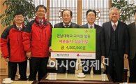 전남대학교 교직원들 ‘희망 2015 나눔캠페인’ 성금 전달