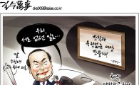 [아경만평]'취업청탁' 문희상 '특혜의혹' 김무성, 간만에 일심동체?
