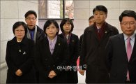 [포토]헌법재판소 나오는 이정희 대표