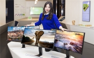 삼성전자, 눈에 편한 커브드 모니터 출시