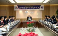 부산銀, 2015년 업무보고회 개최