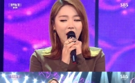 '인기가요' 홍진영, 슬픈 섹시미 과시