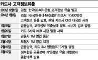 [금융사고 총정리①]카드사 사상최대 고객정보유출…뒷북 감독도 도마