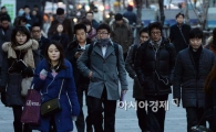 [포토]추위 속 새해 첫 출근길