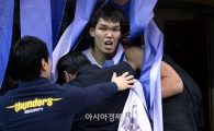 [김현민의 포토리포트]하승진의 분노