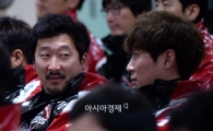 [포토]'빅뱅' 이병규, '우규민, 올해도 잘해~'