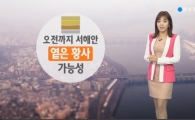 미세먼지 '보통' 옅은 황사 낀 날씨