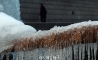 [포토]한파 절정에 고드름꽃이 피었습니다 
