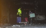 의정부 아파트 화재, 갑을논박 속에 오늘 '합동 감식'