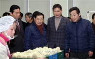 이낙연 전남도지사, 함평·영광 농산물 생산·가공·수출 시설 방문