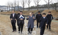 광양시, 꽃과 숲이 어울어진 아름다운 광양 건설을 위한 사업대상지 방문