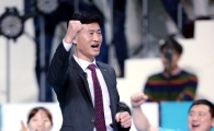 [포토]환호하는 서남원 감독, '승리는 우리 것'