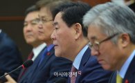 [포토]최경환 경제부총리, 경제관계장관회의 참석 
