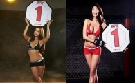 'UFC 4월 경기' 옥타곤걸 강예빈, 터질듯한 볼륨감 '아찔'