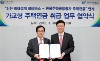 신한銀·한국주택금융공사, 가교형 주택연금 취급 업무 협약식