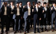 [포토]금의환향한 축구 국가대표팀