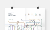 네이버 지하철 노선도, 지형정보 반영해 도시 지도로 바꾼다