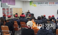 순천시 중앙동,시민이 행복하기 위한 조찬 간담회 개최