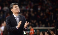 [포토]박수치는 동부 김영만 감독