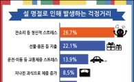 설 명절 걱정거리 1위는 '정신적 스트레스'…귀성·귀경은 언제 가장 많나?